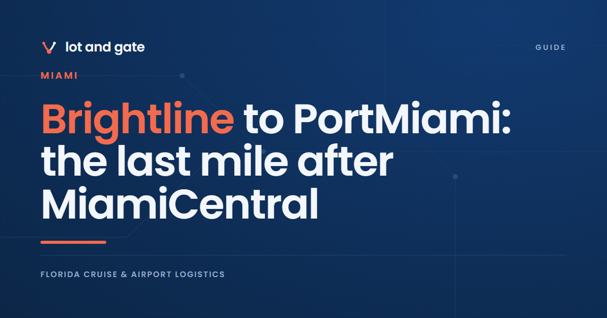 Brightline to PortMiami: the last mile after MiamiCentral