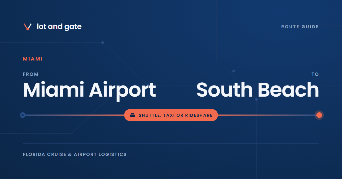 Miami Airport to South Beach: 46 Minutes and $2.25 by Bus