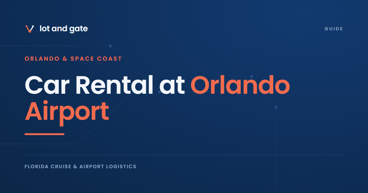 Car Rental at Orlando Airport: Which Level Each Company Uses