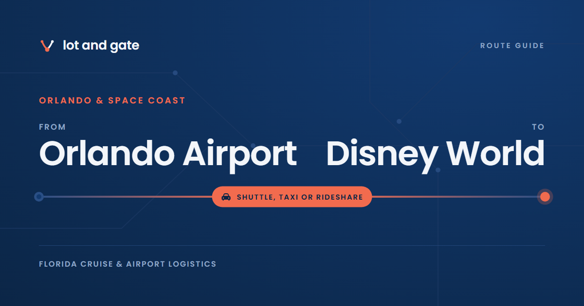 Orlando Airport to Disney World: Two Shuttle Brands Became One