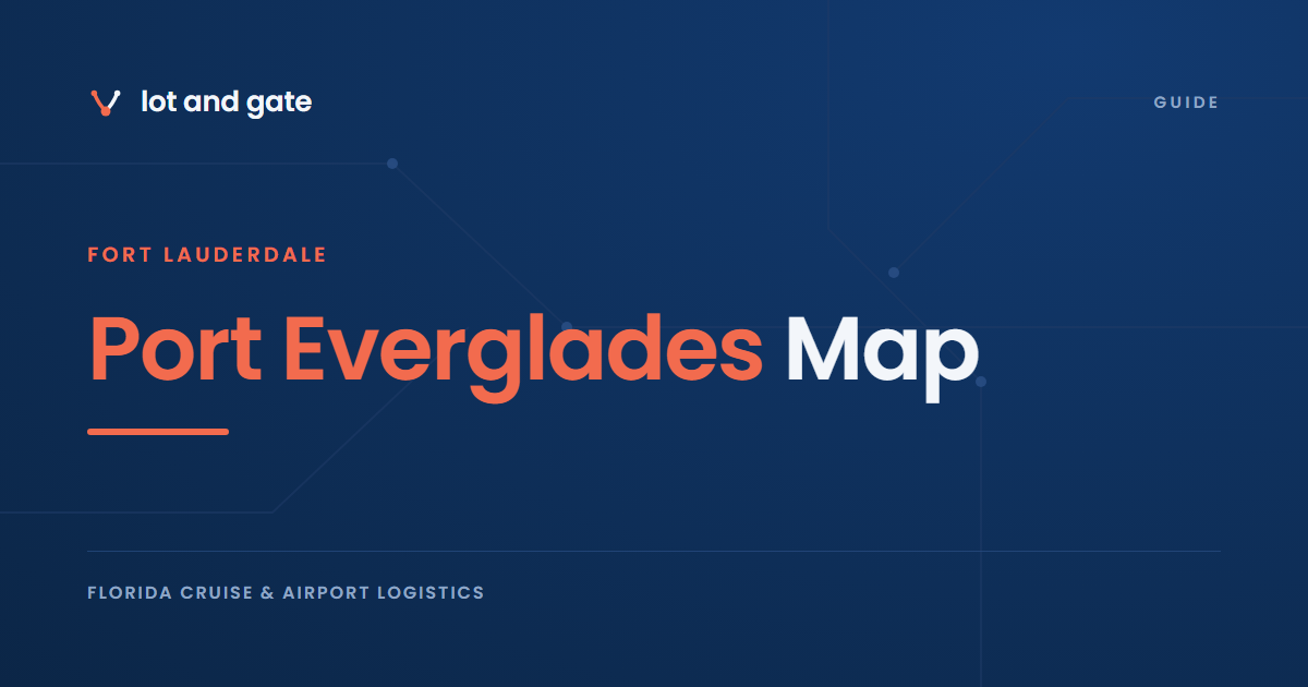 Port Everglades Map: Two Sentences on Screen, Eight Records Behind a Click
