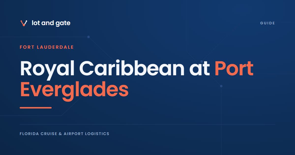 Royal Caribbean at Port Everglades: The Terminal Nobody Claims