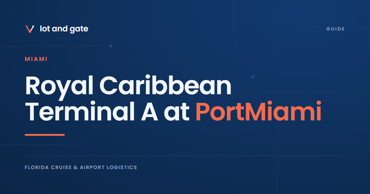 Royal Caribbean Terminal A at PortMiami: The Garage With No Published Rate