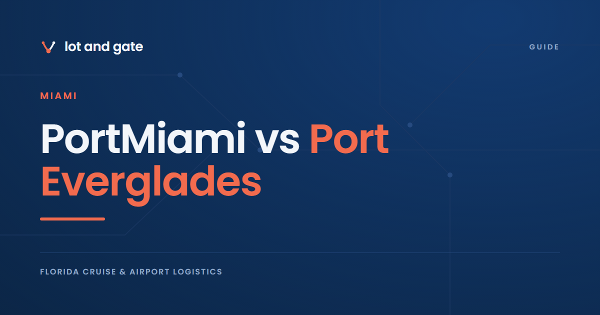 PortMiami vs Port Everglades: one port’s rate includes the tax
