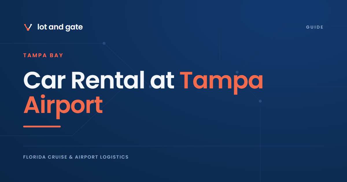 Car Rental at Tampa Airport: 14 Brands, a Hidden 15th, One Train